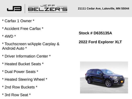 2022 Ford Explorer XLT