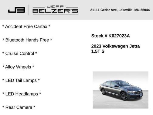 2023 Volkswagen Jetta 1.5T S