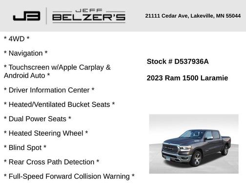 2023 RAM 1500 Laramie