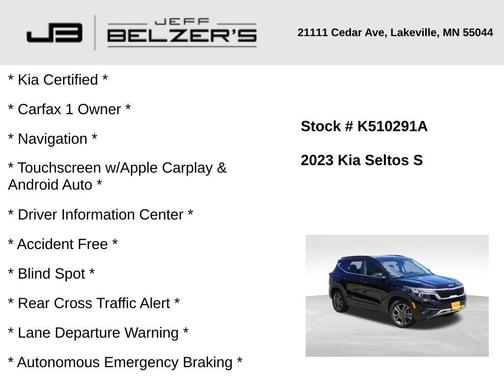 2023 Kia Seltos S