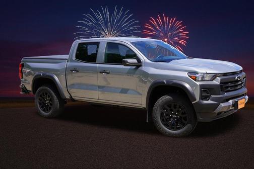 Sterling Gray Metallic 2025 Chevrolet Colorado Trail Boss
