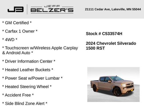 2024 Chevrolet Silverado 1500 RST