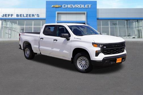 Summit White 2026 Chevrolet Silverado 1500 WT