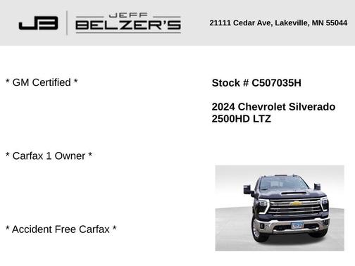 2024 Chevrolet Silverado 2500 LTZ