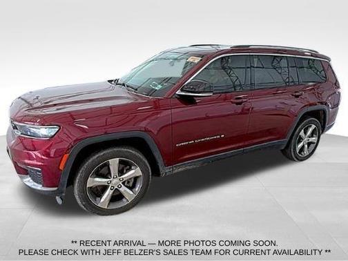 Velvet Red Pearlcoat 2022 Jeep Grand Cherokee L Limited