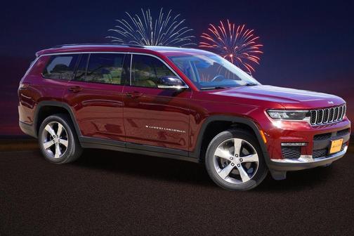 Velvet Red Pearlcoat 2022 Jeep Grand Cherokee L Limited