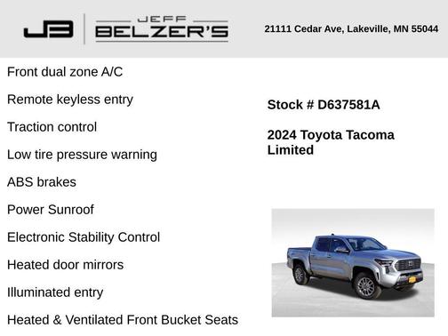 2024 Toyota Tacoma Limited