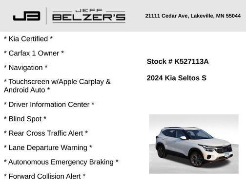2024 Kia Seltos S