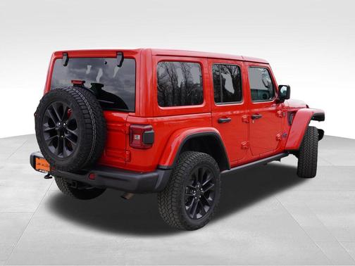 Firecracker Red Clearcoat 2025 Jeep Wrangler 4xe Sahara