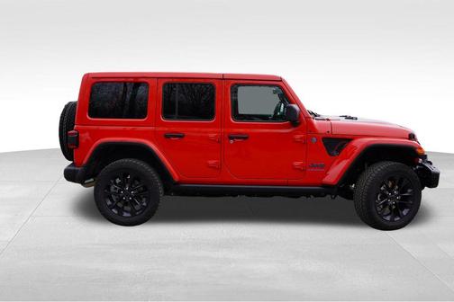 Firecracker Red Clearcoat 2025 Jeep Wrangler 4xe Sahara