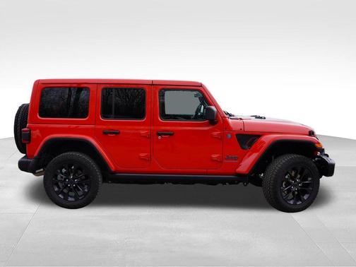 Firecracker Red Clearcoat 2025 Jeep Wrangler 4xe Sahara