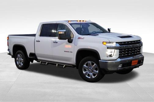 Summit White 2020 Chevrolet Silverado 3500 LTZ