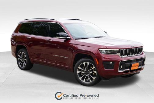 Velvet Red Pearlcoat 2021 Jeep Grand Cherokee L Overland