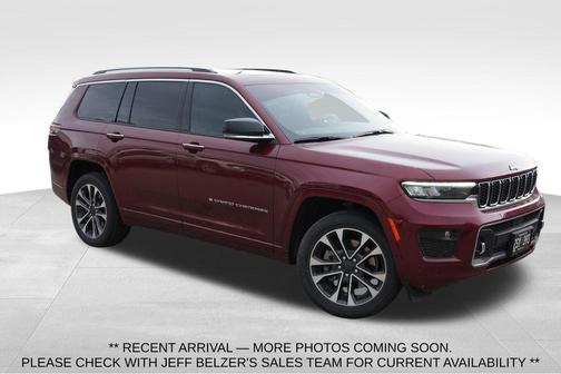 Velvet Red Pearlcoat 2021 Jeep Grand Cherokee L Overland