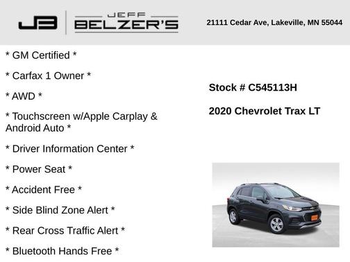 2020 Chevrolet Trax LT