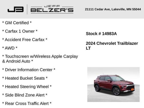 2024 Chevrolet Trailblazer LT