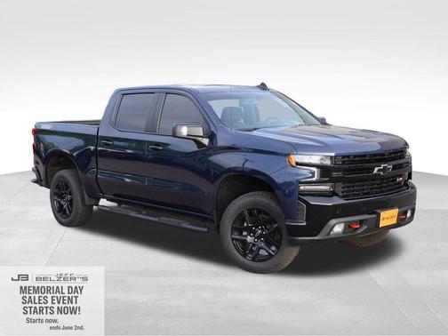 Northsky Blue Metallic 2022 Chevrolet Silverado 1500 Limited LT Trail Boss