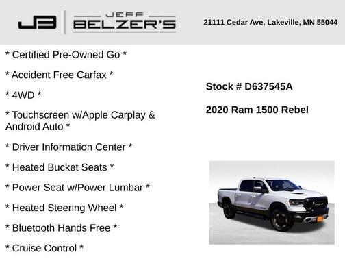 2020 RAM 1500 Rebel