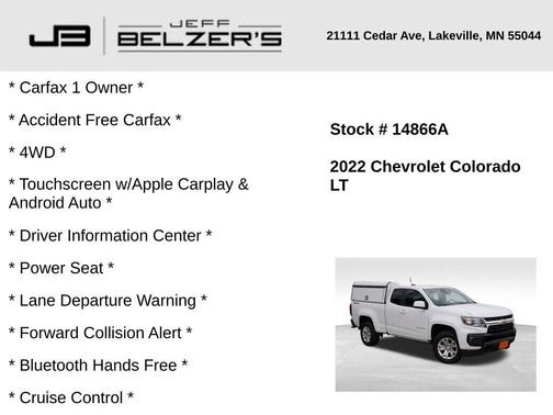 2022 Chevrolet Colorado LT