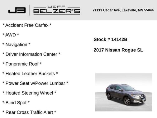 2017 Nissan Rogue SL