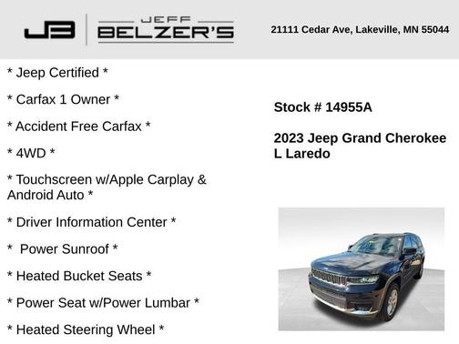 2023 Jeep Grand Cherokee L Laredo