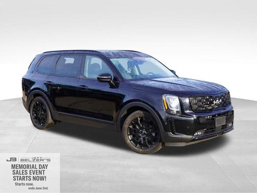 Ebony Black 2022 Kia Telluride SX