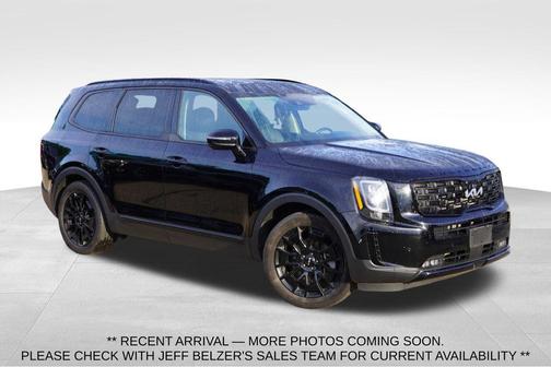 Ebony Black 2022 Kia Telluride SX