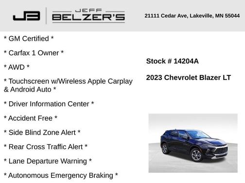 2023 Chevrolet Blazer 2LT