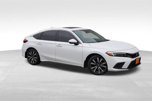 Platinum White Pearl 2024 Honda Civic EX-L