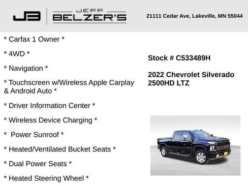 2022 Chevrolet Silverado 2500 LTZ