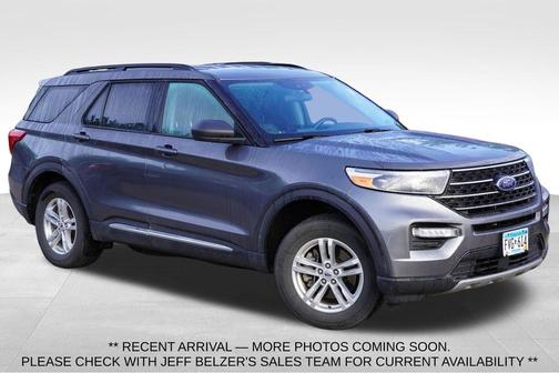 Carbonized Gray Metallic 2021 Ford Explorer XLT