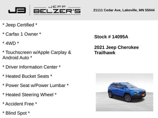 2021 Jeep Cherokee Trailhawk