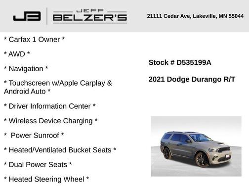 2021 Dodge Durango R/T