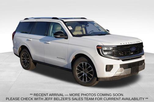 Oxford White 2025 Ford Expedition Platinum