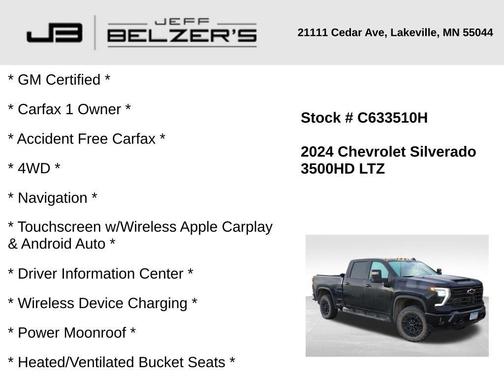 2024 Chevrolet Silverado 3500 LTZ