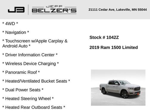 2019 RAM 1500 Limited