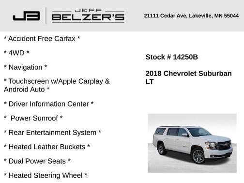 2018 Chevrolet Suburban LT