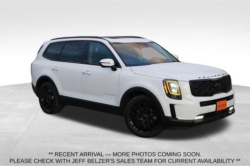 Glacial White Pearl 2021 Kia Telluride SX