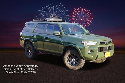 Army Green 2022 Toyota 4Runner Trail Special Edition