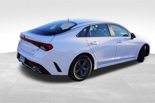 Glacial White Pearl 2021 Kia K5 LXS