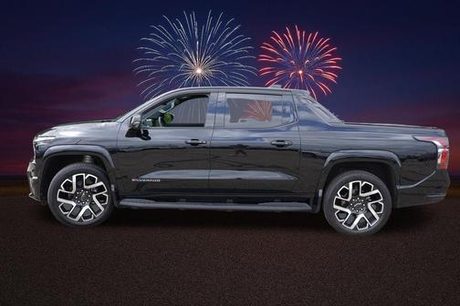 Black 2025 Chevrolet Silverado EV RST