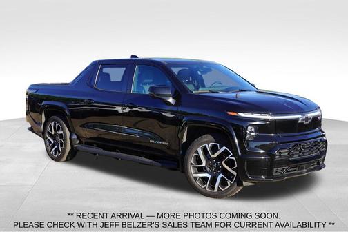 Black 2025 Chevrolet Silverado EV RST