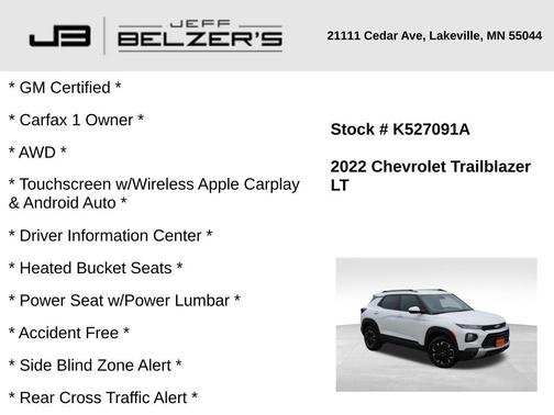2022 Chevrolet Trailblazer LT