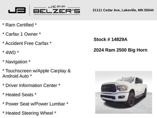 2024 RAM 2500 Big Horn