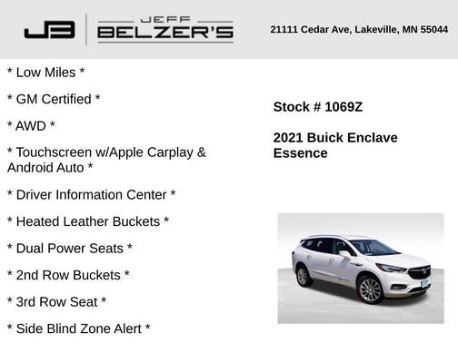 2021 Buick Enclave Essence