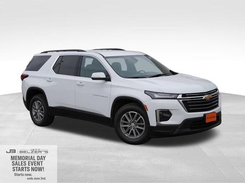Summit White 2023 Chevrolet Traverse LT Cloth
