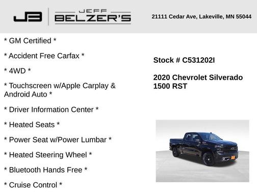 2020 Chevrolet Silverado 1500 RST