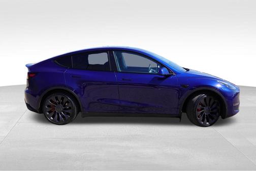 Deep Blue Metallic 2022 Tesla Model Y Performance