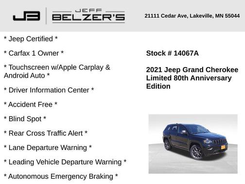 2021 Jeep Grand Cherokee Limited