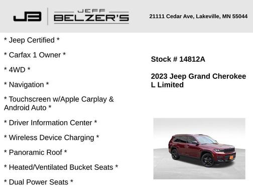 2023 Jeep Grand Cherokee L Limited